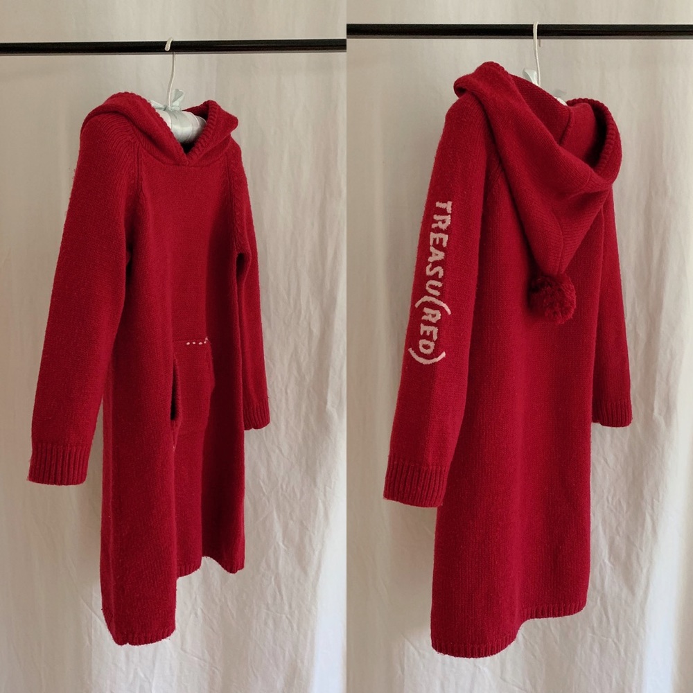Gap Red sweater dress - Valentine’s Day dress
